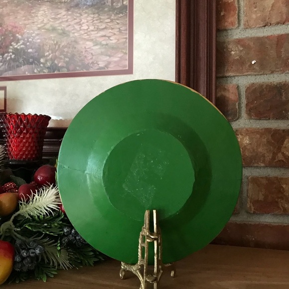 Rare VTG 1970’s Hand Painted 3D Teddy Bear Plate - Picture 12 of 12